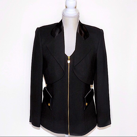 Vintage Alberto Makali Gold Hardware Bolero & Vest 2-Piece Set - Picture 15 of 15